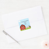 Sticker Carré pour Barnyard Buddies (Enveloppe)