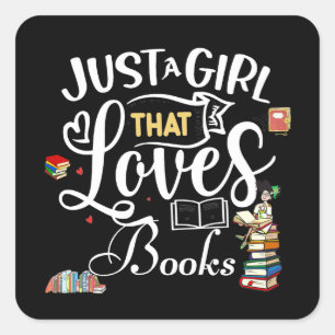 Sticker Carré Pour la joie de lire