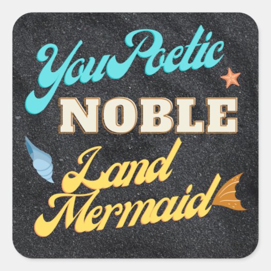 Sticker Carré pour la Saint-Galentin (Devant)