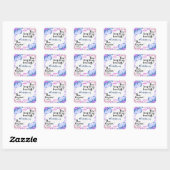 Sticker Carré Pour Toujours (Feuille)
