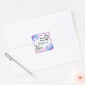 Sticker Carré Pour Toujours (Enveloppe)
