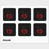 Sticker Carré Pour toujours (Feuille)