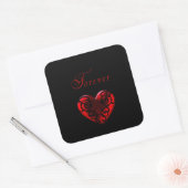 Sticker Carré Pour toujours (Enveloppe)
