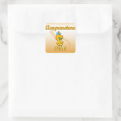 Sticker Carré Poussette Acupuncture (Sac)