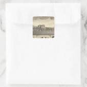 Sticker Carré Prairie Lawn Farm (Nebraska) (Sac)