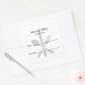 Sticker Carré Préparation Du Repas Chef Personnel Écrire Sur Le  (Enveloppe)