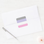 Sticker Carré Pride Flag (Enveloppe)