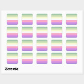 Sticker Carré Pride Flag (Feuille)