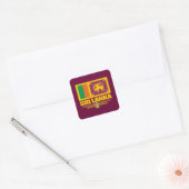 Sticker Carré Pride Sri Lanka (Enveloppe)