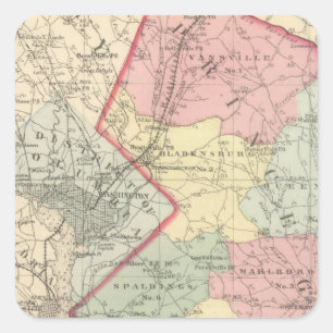 Sticker Carré Prince George