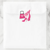 Sticker Carré Princesse Diva (Sac)