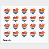 Sticker Carré Princesse hollandaise (Feuille)