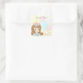 Sticker Carré Princesse Unicorn (Sac)