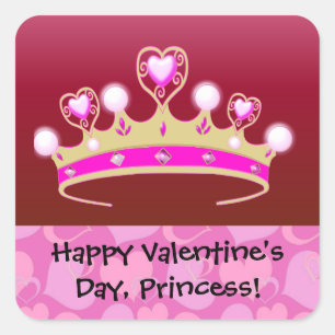 Sticker Carré Princesse Valentine