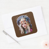 Sticker Carré Princesse Viking (Valhalla) (Enveloppe)