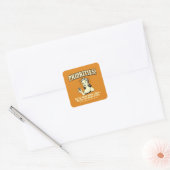 Sticker Carré Priorités : Vous pouvez toujours réintégrer une cl (Enveloppe)