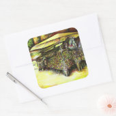 Sticker Carré Pris la possession d'options (Enveloppe)