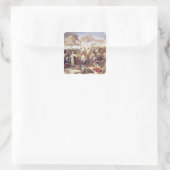 Sticker Carré Prise de Jérusalem (Sac)