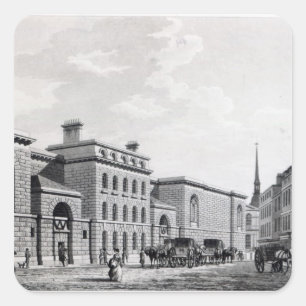 Sticker Carré prison de Newgate, 1799