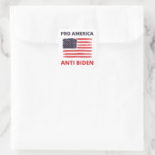 Sticker Carré Pro America Anti Biden (Sac)