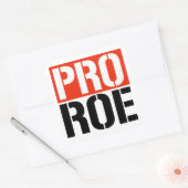 STICKER CARRÉ PRO ROE (Enveloppe)