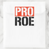 STICKER CARRÉ PRO ROE (Sac)