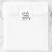 Sticker Carré Produits frais (Sac)