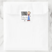 Sticker Carré Professeur A Plus (Sac)