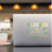 Sticker Carré Professeur béni Retour à la conception de l'école