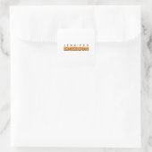 Sticker Carré Professional minimalist modern plain (Sac)