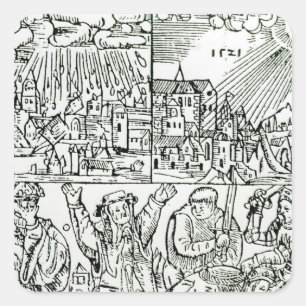 Sticker Carré Prognostications, 1521