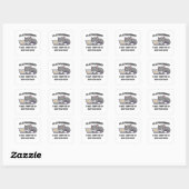 Sticker Carré Programmeur de chat Coder Funny Computer Scientifi (Feuille)