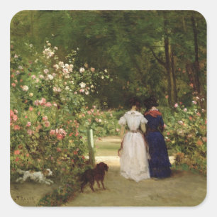 Sticker Carré Promenade