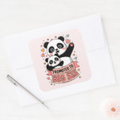 Sticker Carré Promu à la grande soeur (Enveloppe)