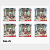 Sticker Carré Protégé (Feuille)