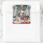 Sticker Carré Protégé (Sac)