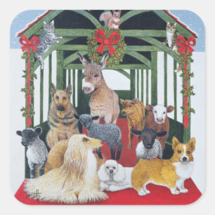 Sticker Carré Protégé