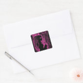Sticker Carré Protocole Neon Dread (Enveloppe)