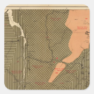 Sticker Carré Province de la Nouvelle-Écosse Île du Cap-Breton 3