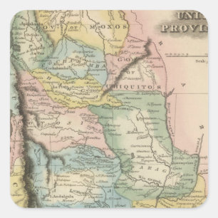 Sticker Carré Provinces unies