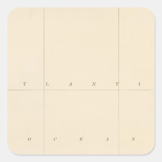 Sticker Carré Provincetown, Massachusetts (Devant)