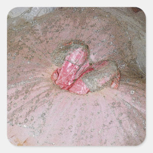 Sticker Carré Prune de sucre