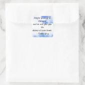 Sticker Carré Psaume 37:4 (Sac)