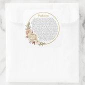 Sticker Carré Psaume 91 NKJV (Sac)