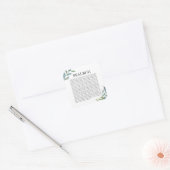 Sticker Carré Psaume 91 NKJV (Enveloppe)