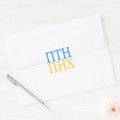 Sticker Carré PTN PNX Poutine out of Ukraine (Enveloppe)