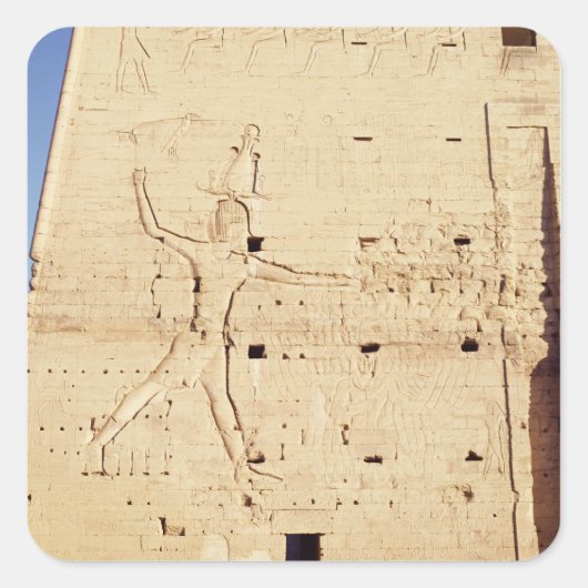 Sticker Carré Ptolémée XII miant ses ennemis (Devant)