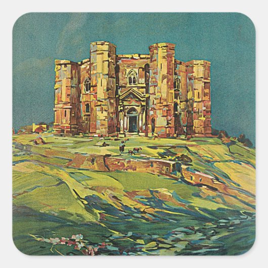 Sticker Carré Puglie (Pouilles) (Devant)