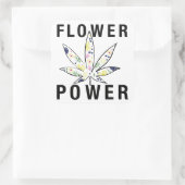 Sticker Carré Puissance de flux (Sac)