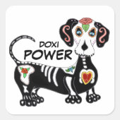 Sticker Carré Puissance Doxi (Devant)